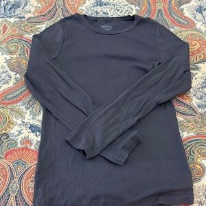 J Crew long sleeve tee, size L dark gray
NWOT